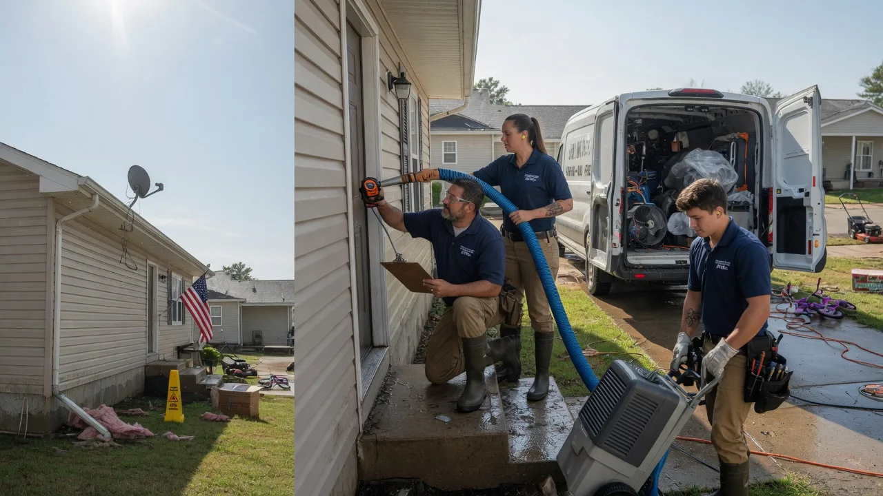 Ceiling Water Damage Restoration in Bucyrus, MO near me